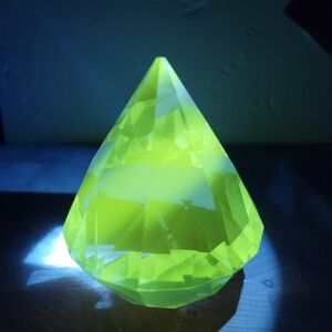 VINTAGE Tiffany & Co  Crystal /Art Glass paperweight